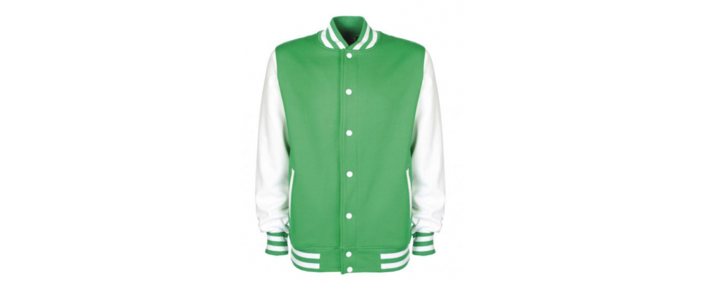 Chaqueta universitaria verde - Chaqueta universitaria Pronens