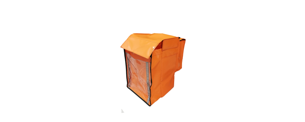 Fabricante de bolsa multibolsillo personalizada para reparto postal - frontal