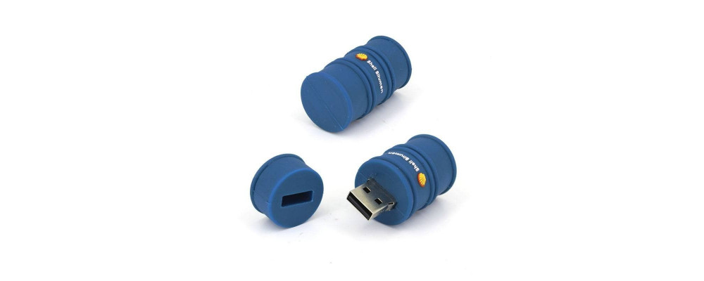 Fabricante de USB personalizado en 3D para Shell
