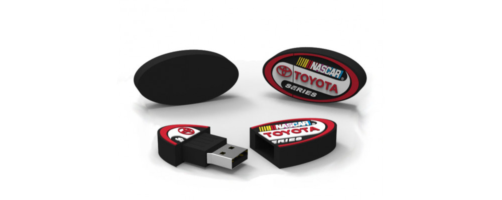 Fabricante de USB personalizado en 3D para Toyota