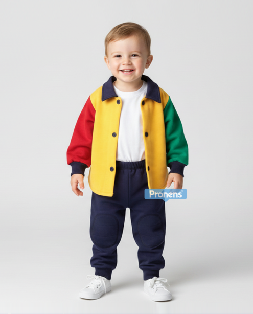 chandals escolares guardería con botones pronens