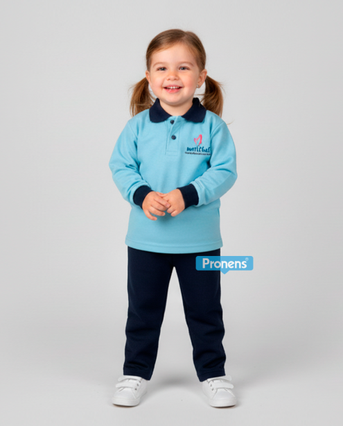 Fabricante chándal escolar guardería polo pamipipa