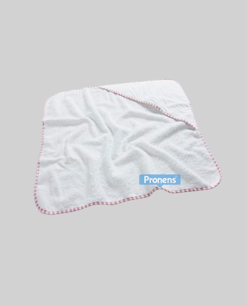 toalla capucha bebe rizo algodón