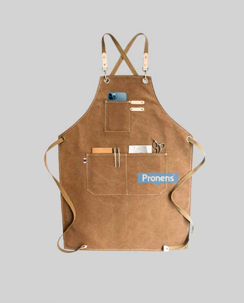 Delantal protector de trabajo para cafeterías, peluquerías, hostelería y empresas