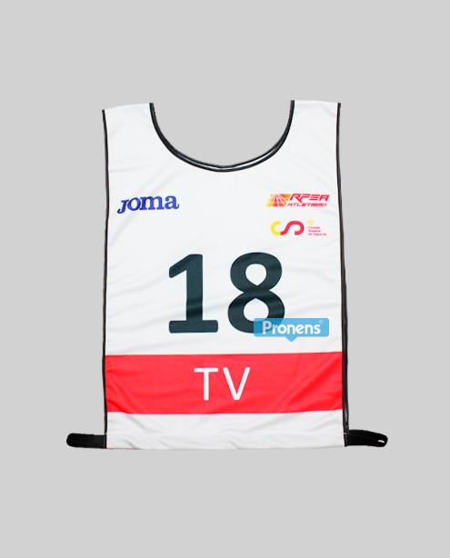 Fabricante de petos identificativos para eventos deportivos, musicales o culturales para prensa, televisión, fotografós, media