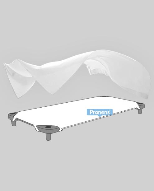 Fabricante de sábana encimera para hamacas apilables de guarderías y colegios