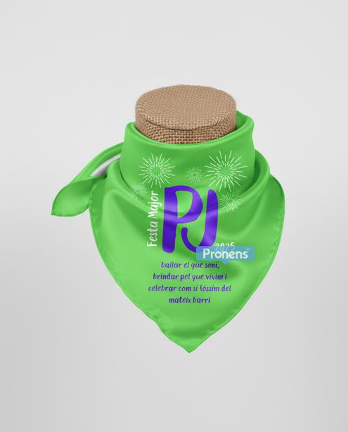 Fabricante de pañuelos foulards personalizados para bodas, jubilaciones y celebraciones