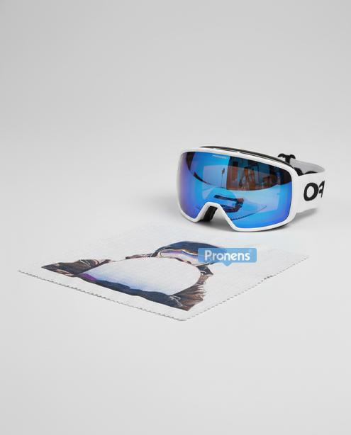 Fabricante de toallitas y gamuzas microfibra personalizadas para limpiar gafas de esquí y snowboard pronens