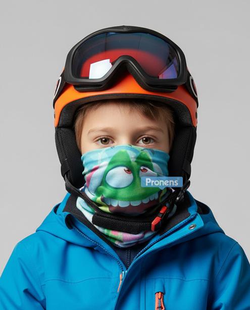 Fabricante de tapacuellos personalizados tejido polar pronens