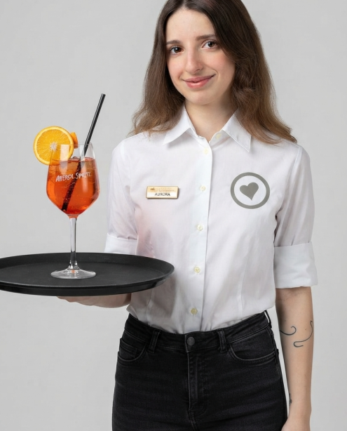 Fabricante de camisas personalizadas con logo bordado para empresas