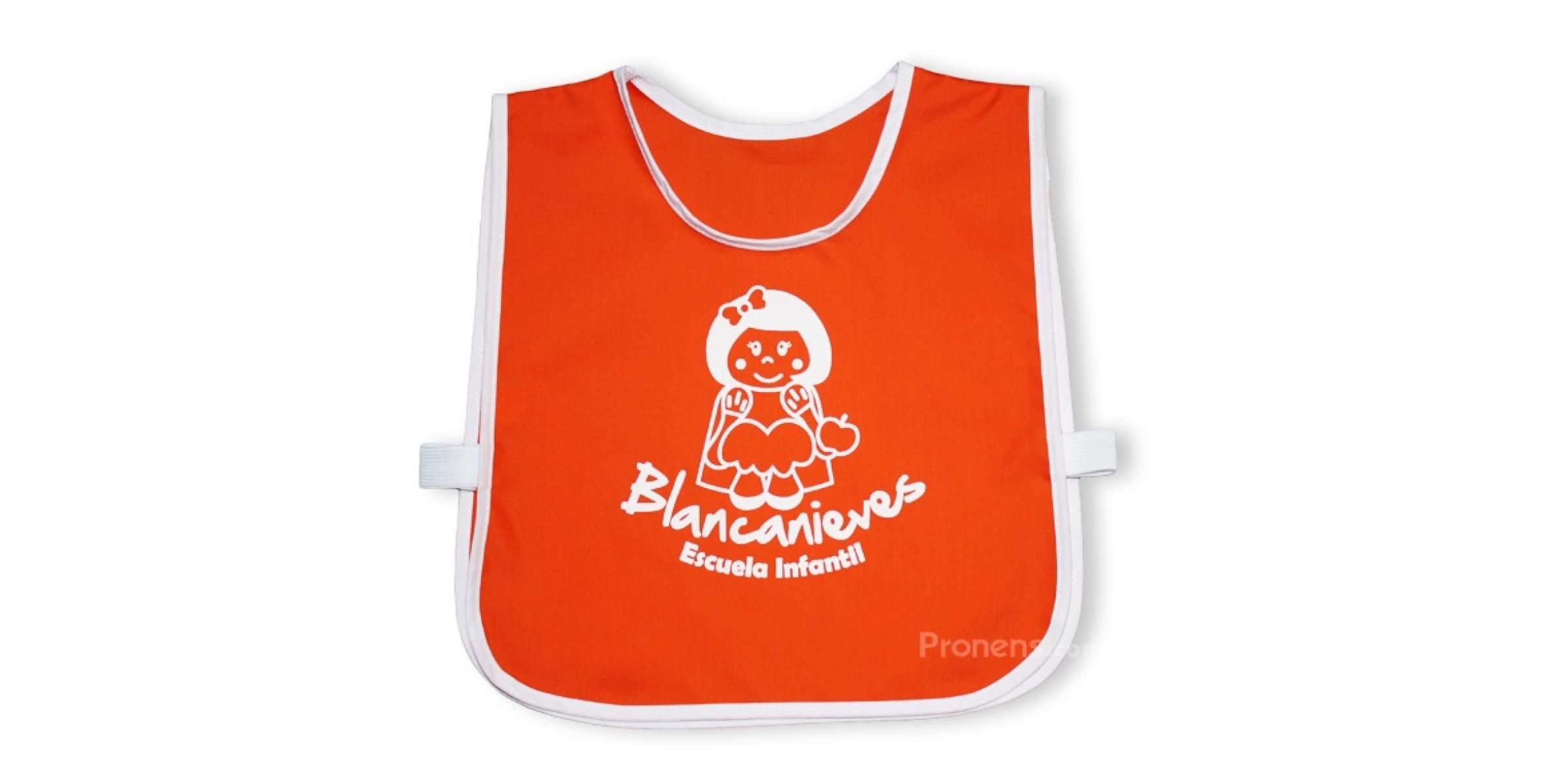 Fabricant de salopette d'identification scolaire en tissu de coton personnalisée pour crèche Blancanieves