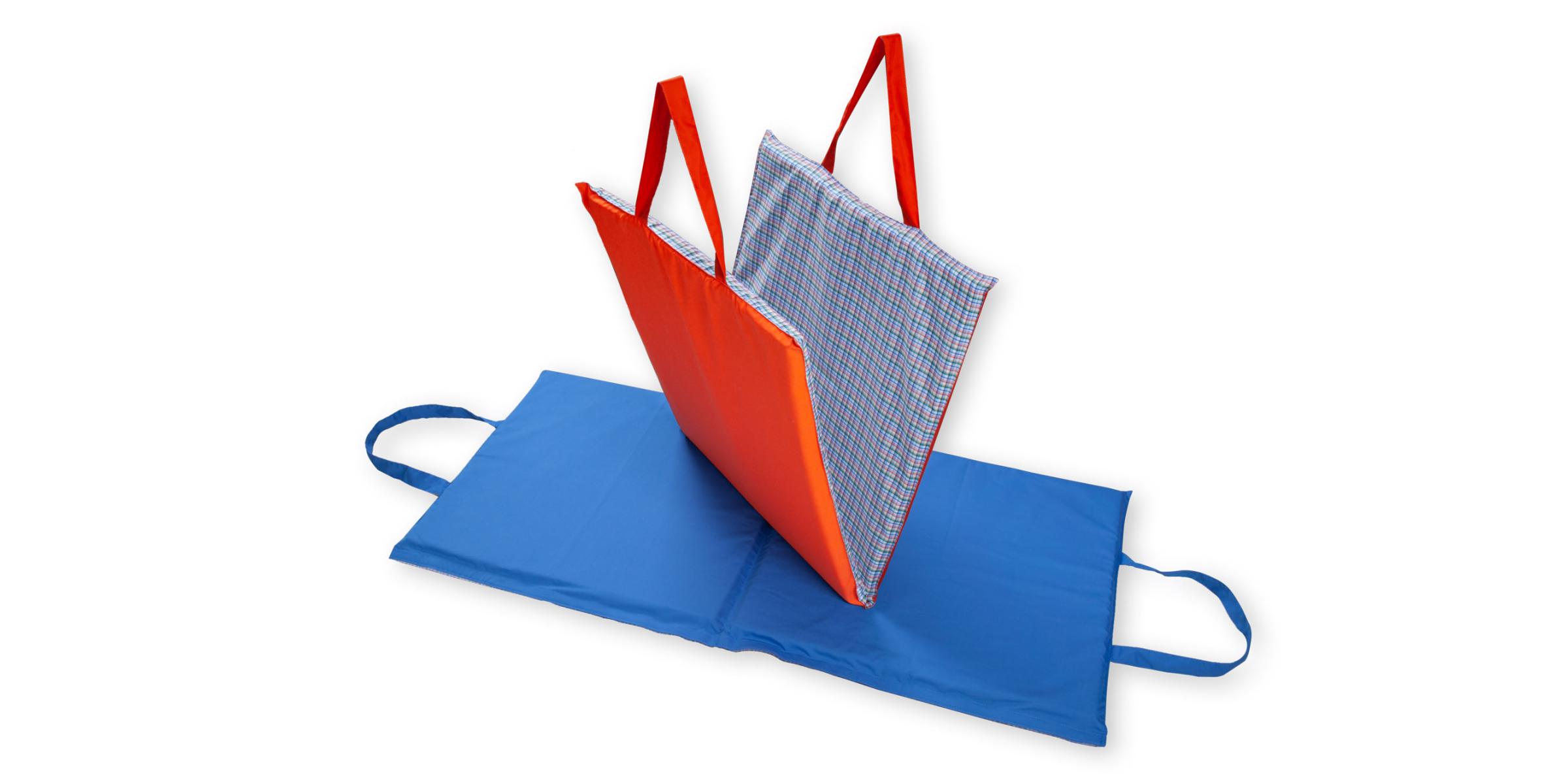 Fabricante de colchonetas escolares plegables márfegas personalizadas para colegios, guarderías y escuelas infantiles - naranja