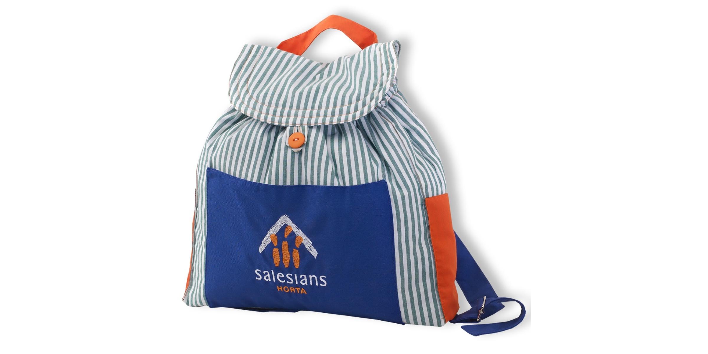 Fabricante mochila escolar de tela acolchada para colegios y guarderías colegios salesianos