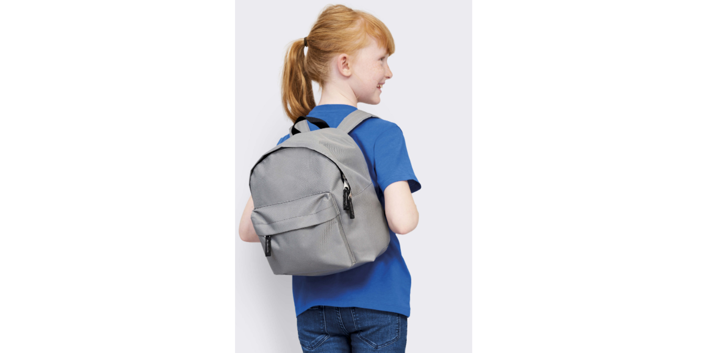 Fabricants de sacs à dos pour enfants en polyester avec poche extérieure pour écoles, garderies et entreprises - taille enfant