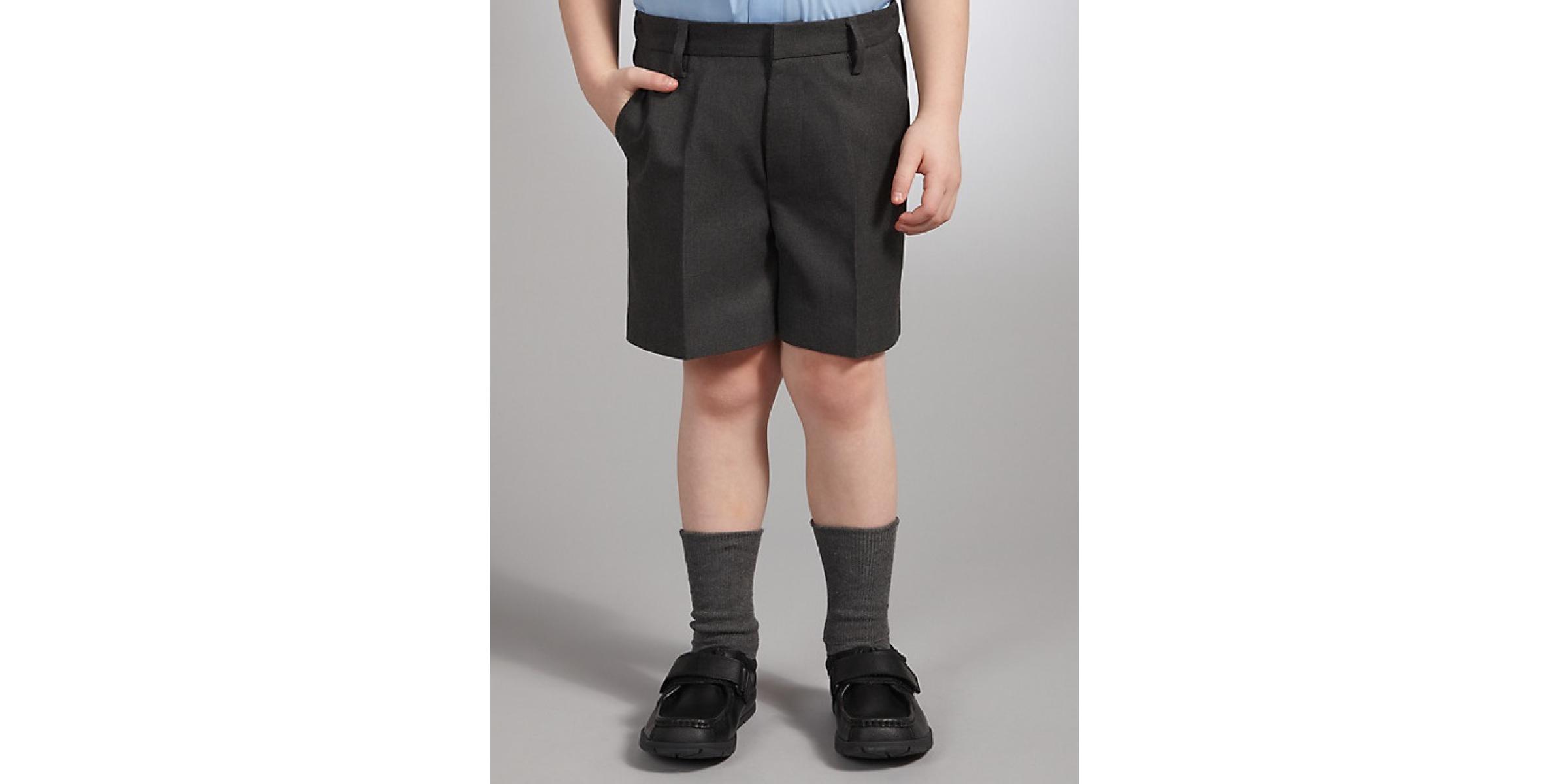 Fabricant bermuda scolaire pour uniformes scolaires d’écoles - devant