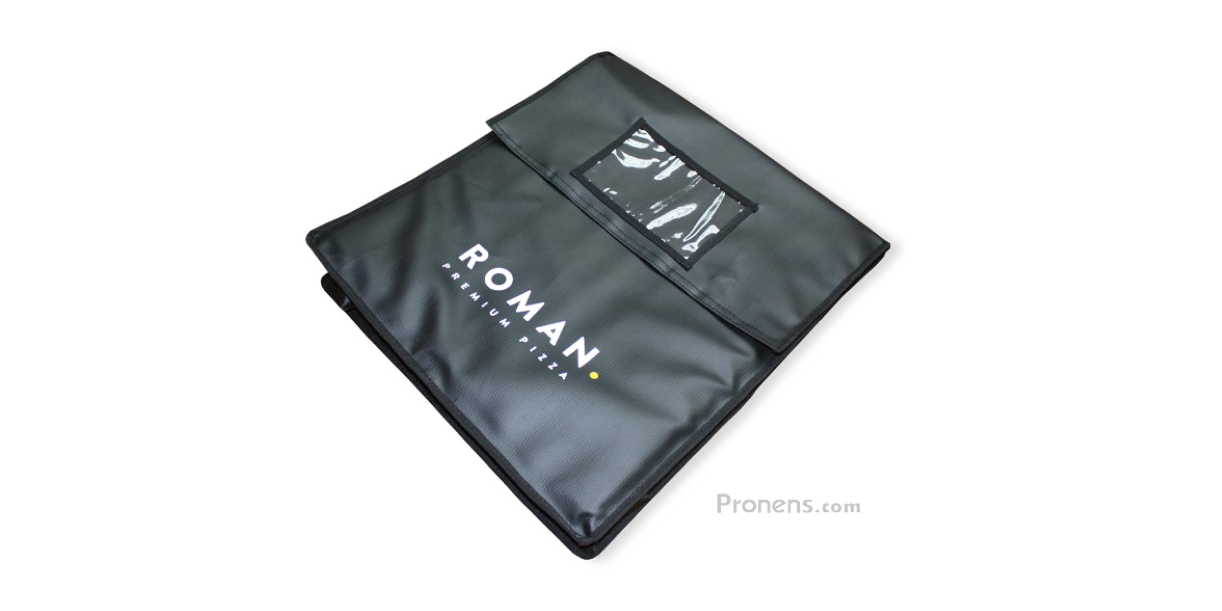 Fabricante bolsas térmicas personalizadas porta cajas de pizzas a domicilio con tu logo