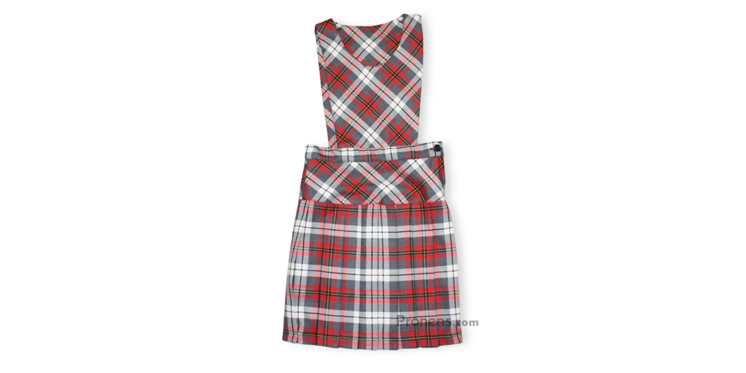 Fabricant pichy scolaire pour uniforme scolaire à carreaux rouge et blanc