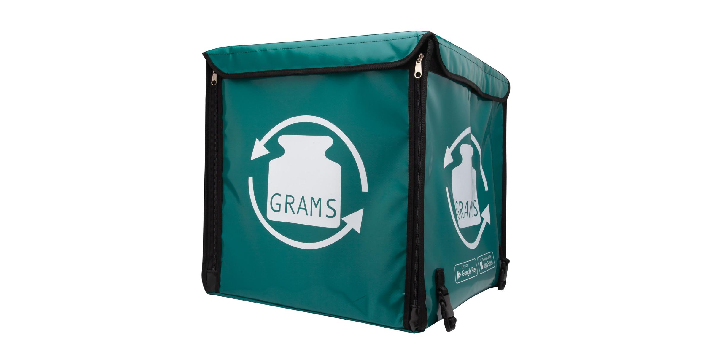Fabricant motxilles smart delivery personalitzades per a repartiment de paqueteria - Smart delivery bag Grams