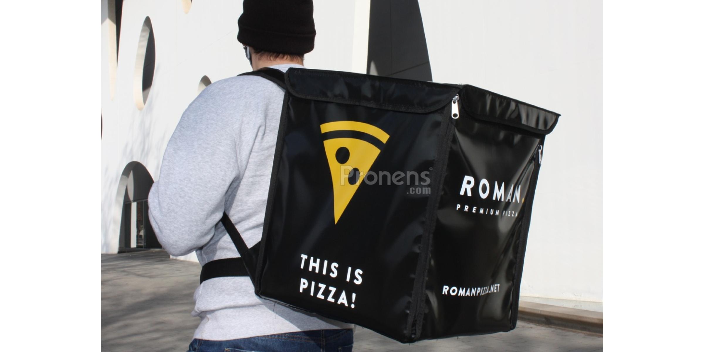 Motxilla repartiment a domicili personalitzada amb el teu logo 45x45x45