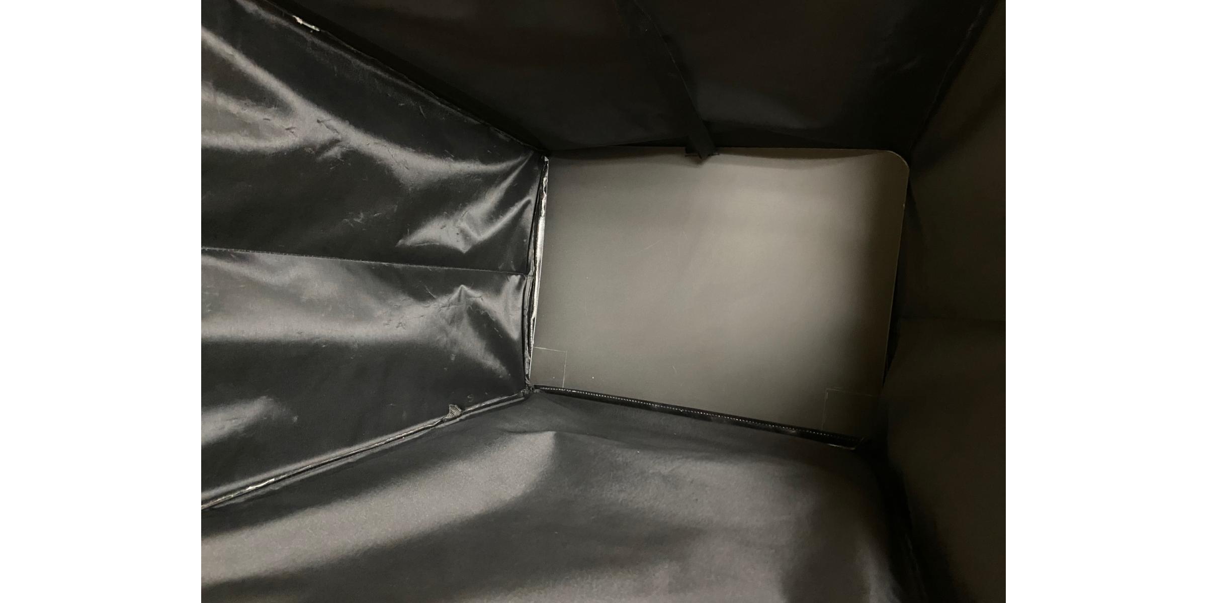 interior Saca delivery reparto a domicilio 45x57x75 cm modelo como Amazon