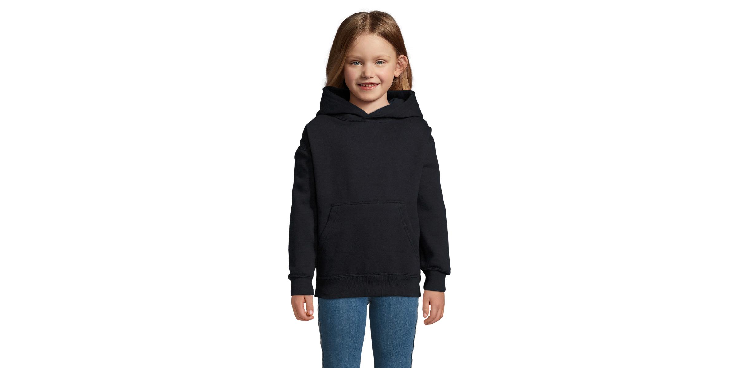 Fabricant de dessuadora bàsica amb caputxa per a uniformes escolars d'escoles - blau marí