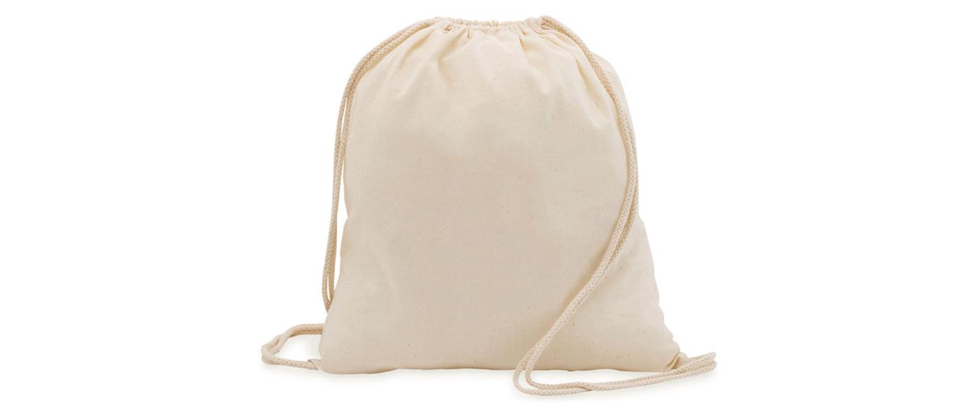 Fabricant de motxilla sac de cotó orgànic reciclat personalitzada de Pronens - detall