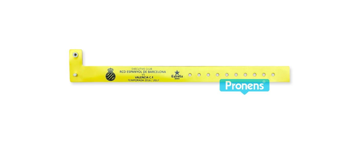 Pronens custom unbreakable vinyl wristband manufacturer for sports events