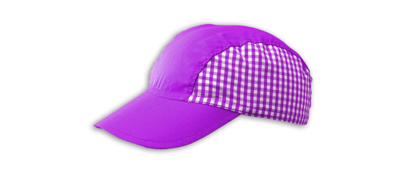 Gorra guardería personalizada vichi lila