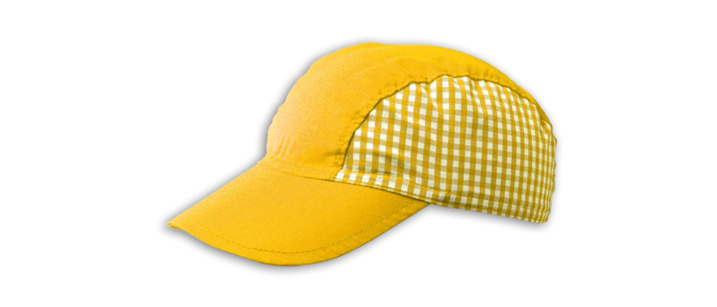 Gorra guardería personalizada vichi amarillo