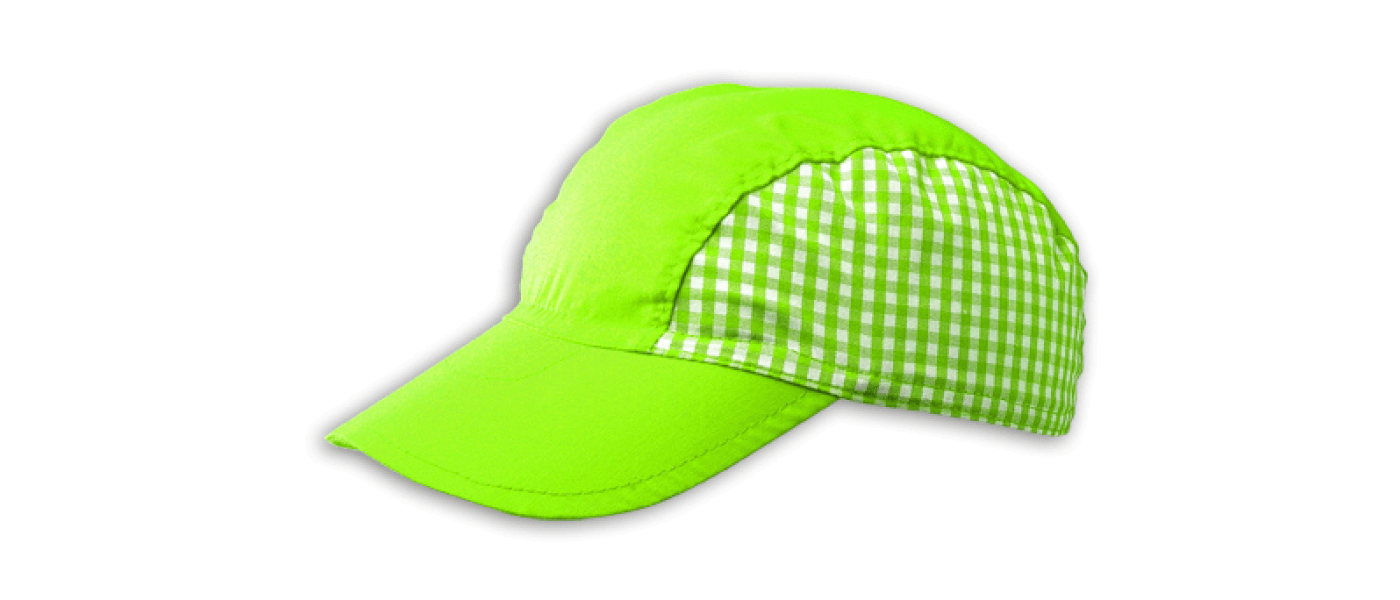 Gorra guardería personalizada vichi verde lima