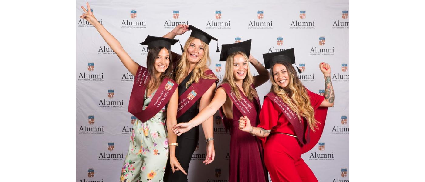 Manufacturer of felt graduation sashes with embroidered logo - Maroon felt graduation sash