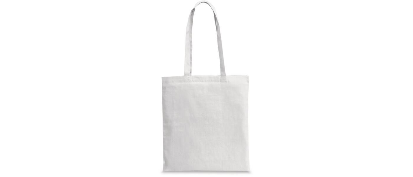 Fabricante de bolsas tote bag de algodón orgánico personalizadas color blanco