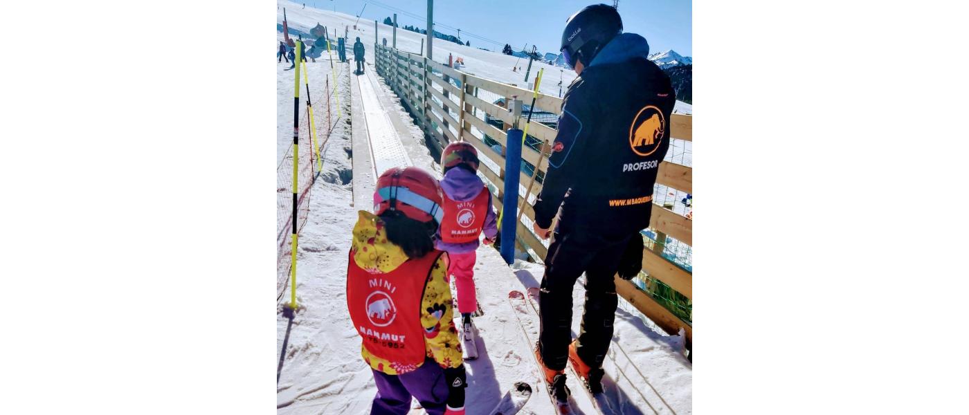 dossard de ski enfant personnalisée Mammut Baqueira
