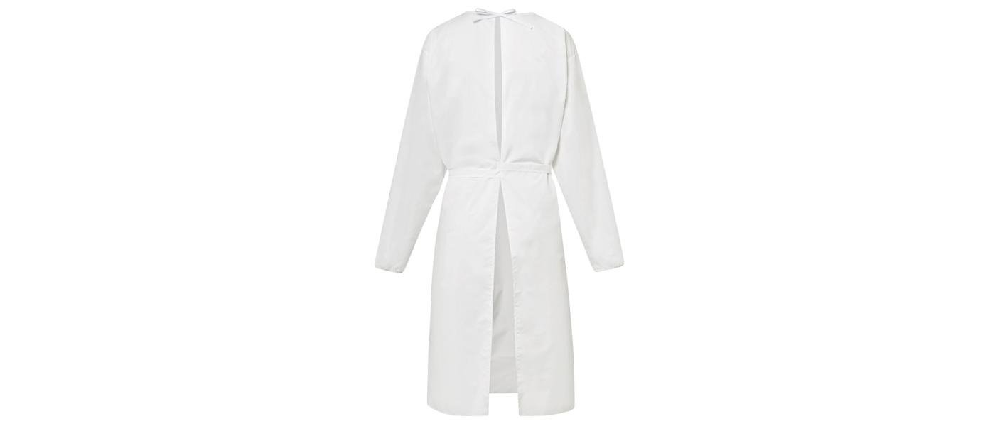 Fabricante de Batas Sanitarias abierta espalda lavables a 60º en tejido impermeable - batas sanitarias Pronens