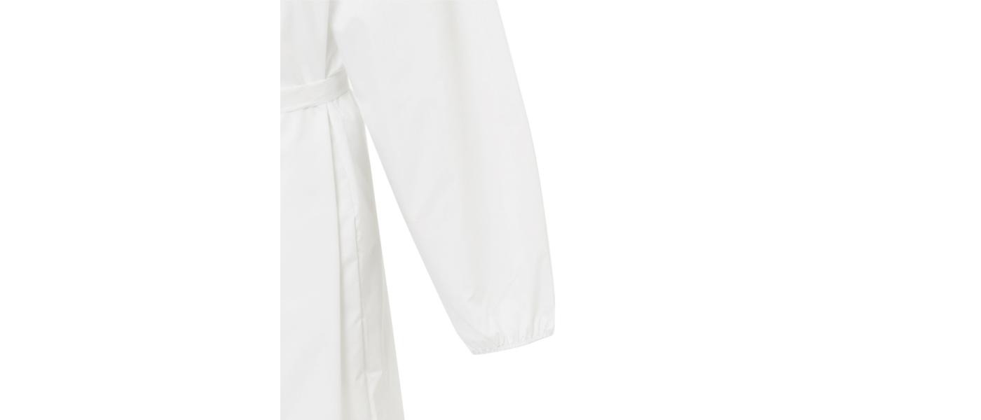 detalle manga Fabricante de Batas Sanitarias lavables a 60º en tejido impermeable - batas sanitarias Pronens