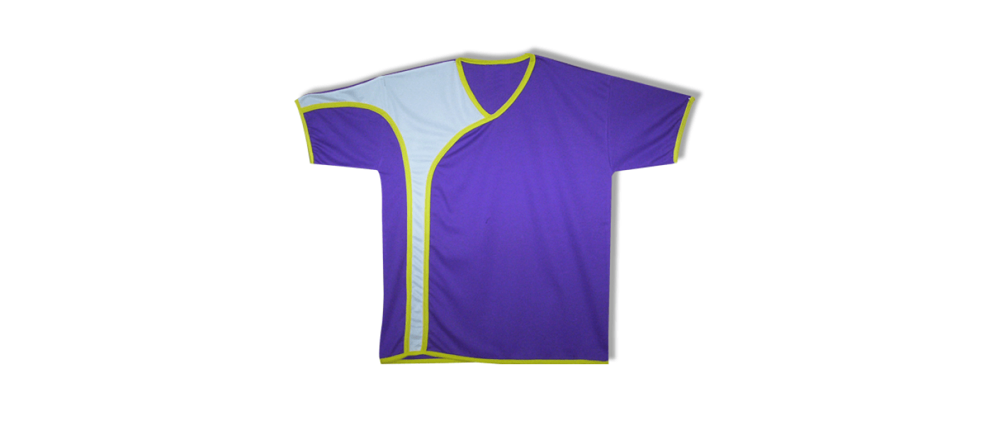 Fabricant d'équipements sportifs de football personnalisés pour écoles et clubs sportifs - maillot lilas à rayure verticale