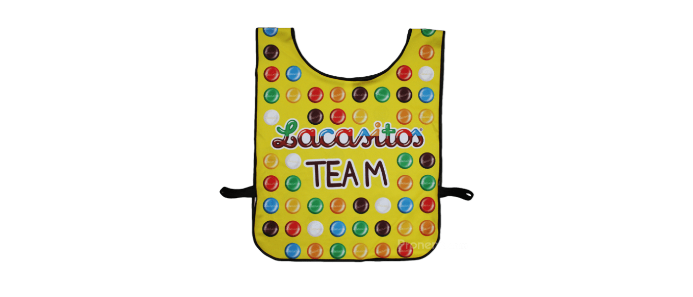 Peto de esqui y petos deportivos personalizados banda elástica lateral Lacasitos