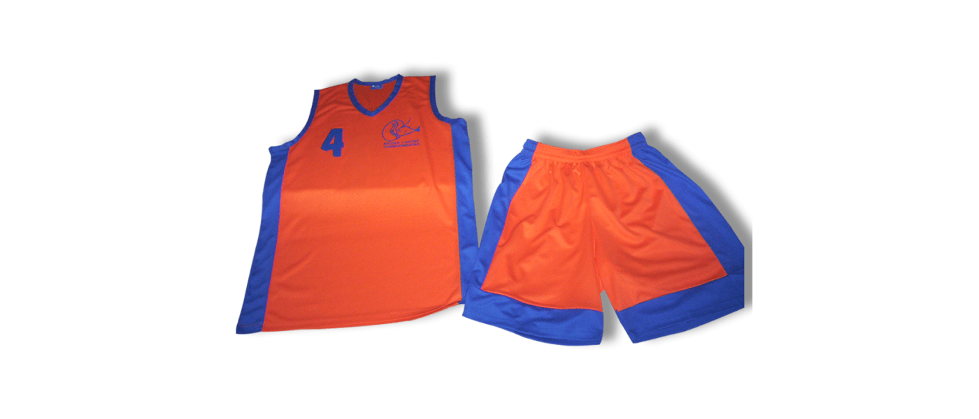 Manufacturer of custom basketball uniforms for schools and sports clubs - model 09