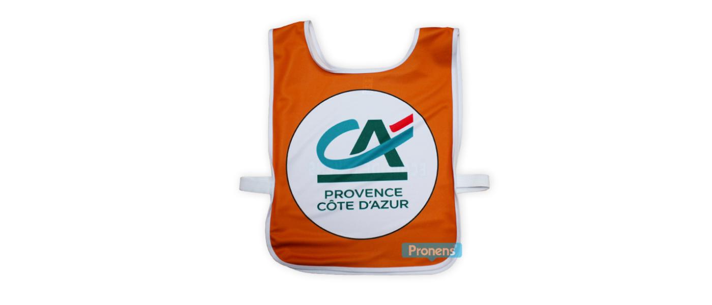 Peto esquí personalizado con banda elástica lateral para Provence Cote d'Azur Francia