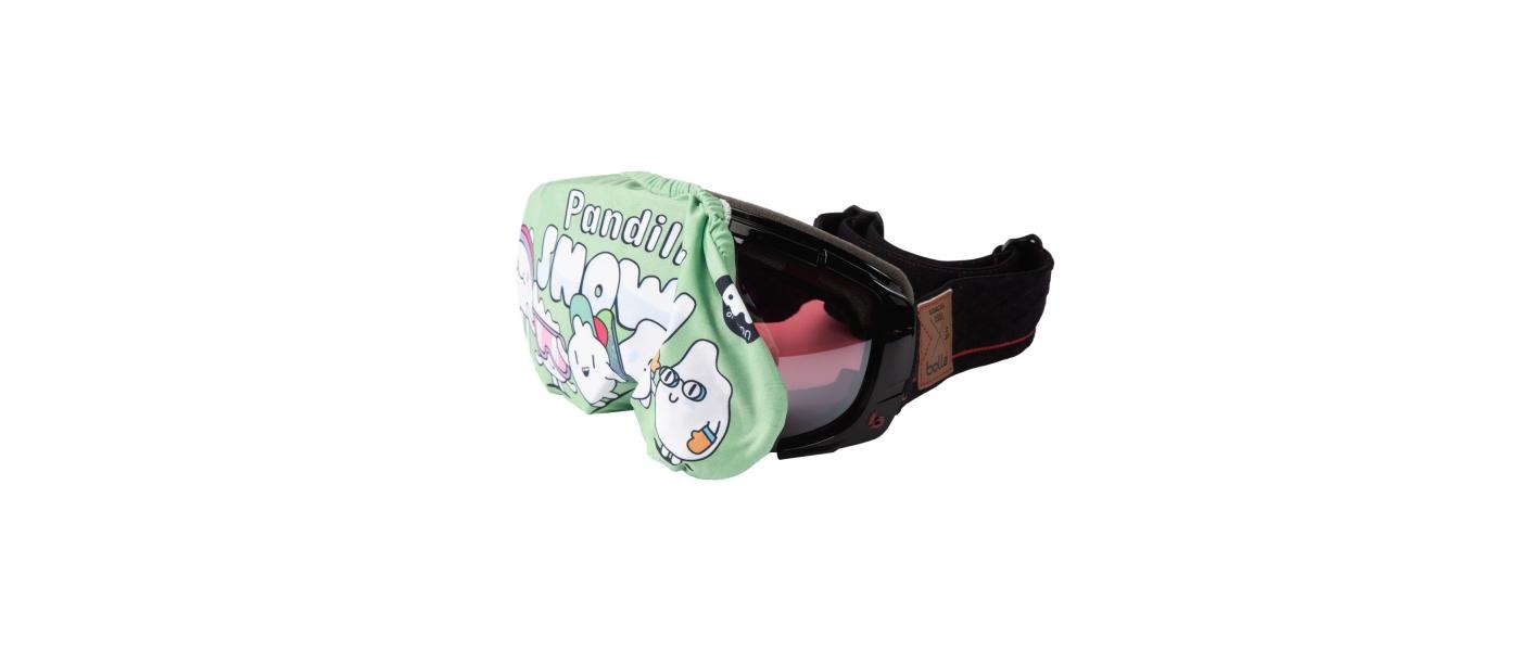 Housse de protection pour lunettes de ski en microfibre personnalisée avec votre design en couleur intégrale