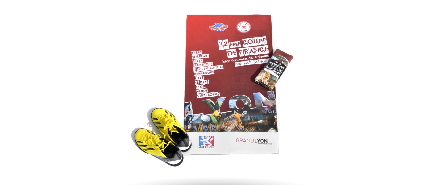 Fabricant de serviettes en microfibre sportives personnalisées pour tournois sportifs et événements - Serviettes Microfibre Pronens