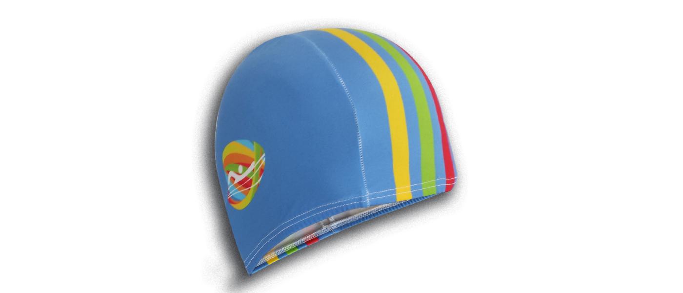Fabricante de gorros de natación personalizados para colegios, piscinas y clubs deportivos - modelo 02