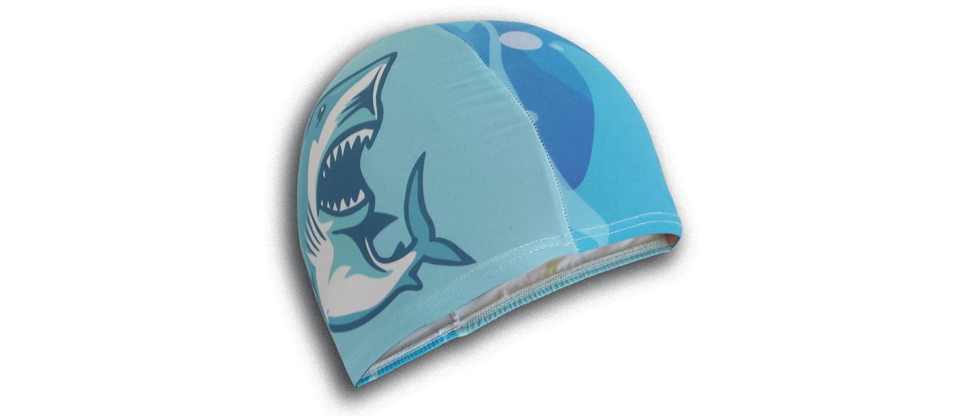 Fabricante de gorros de natación personalizados para colegios, piscinas y clubs deportivos - modelo 03