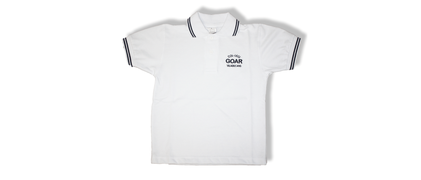 Fabricant de polos escolars per a escoles - colegio goar