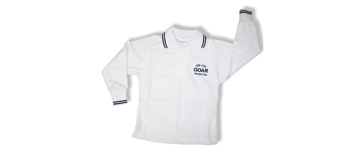 School long-sleeved polo manufacturer for school uniforms - goar school