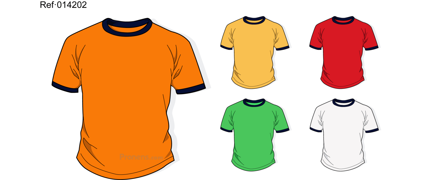 Fabricant samarreta escolar personalitzada ref014202 - Uniformes samarretes escolars Pronens