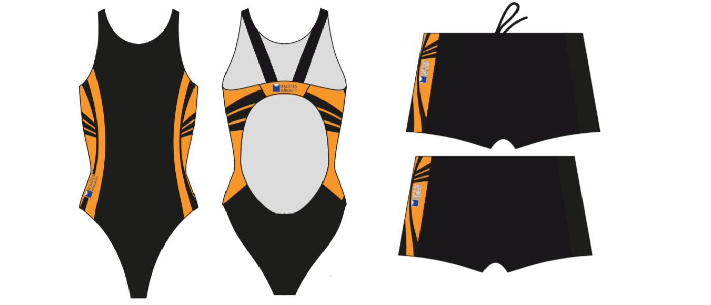 Children's custom swimsuit manufacturer for schools and sports clubs - school culotte swimsuit