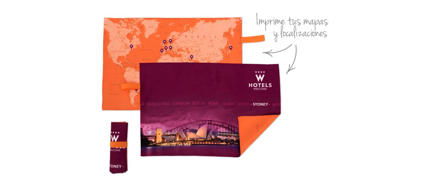 Fabricant de serviettes en microfibre sport personnalisées pour hôtels, spa, centre de bien-être - Serviettes Microfibre Pronens