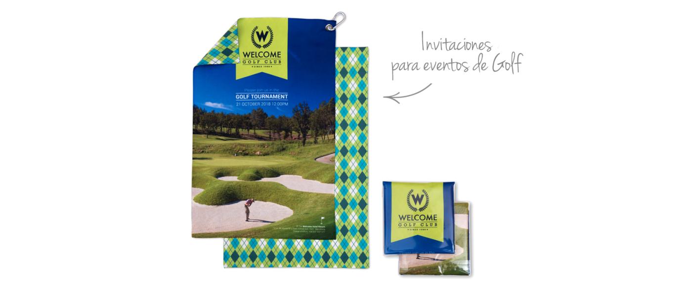 Fabricant de serviettes en microfibre sportives personnalisées pour associations et clubs de golf - Serviettes Microfibre Pronens