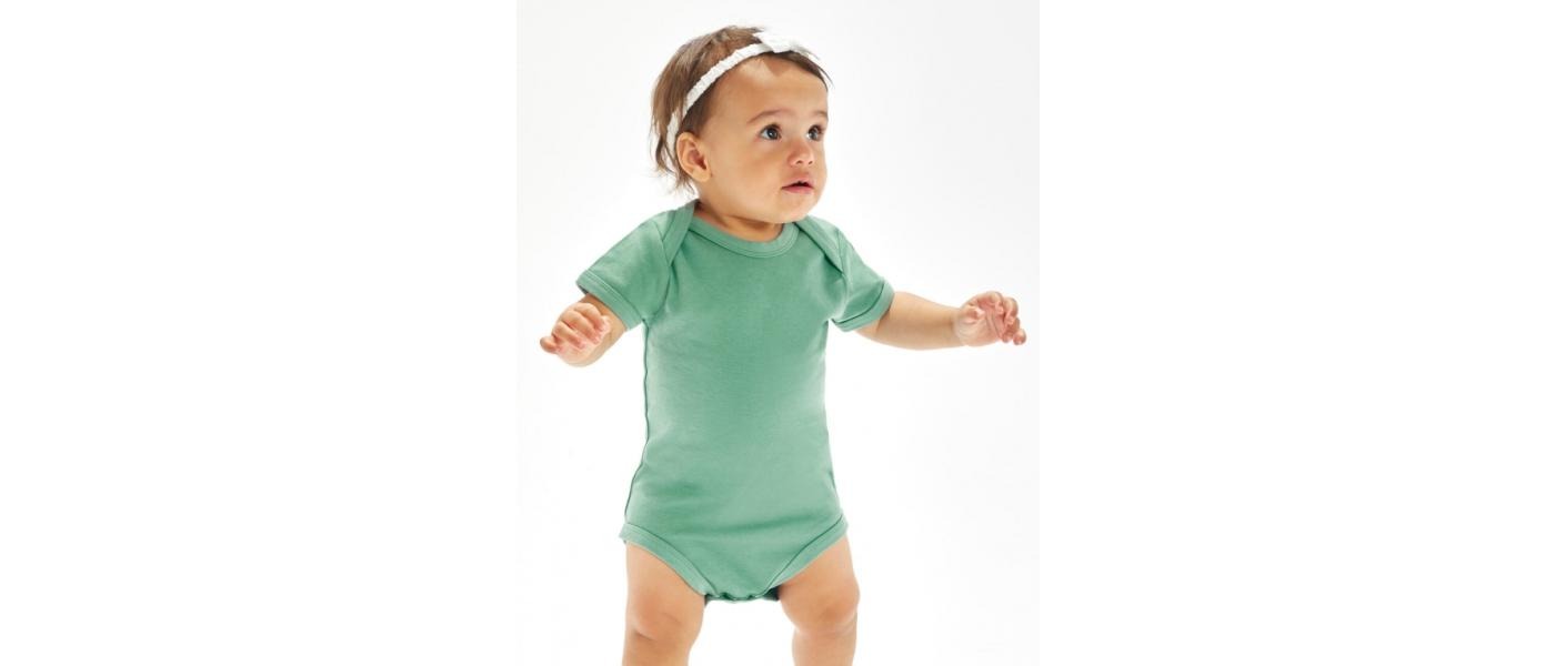 Fabricante body bebé personalizado - verde